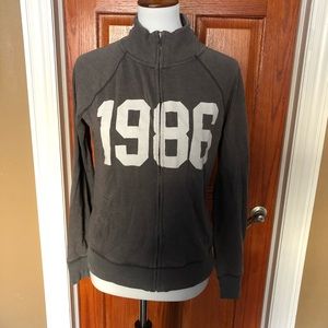 1986 love pink zip up